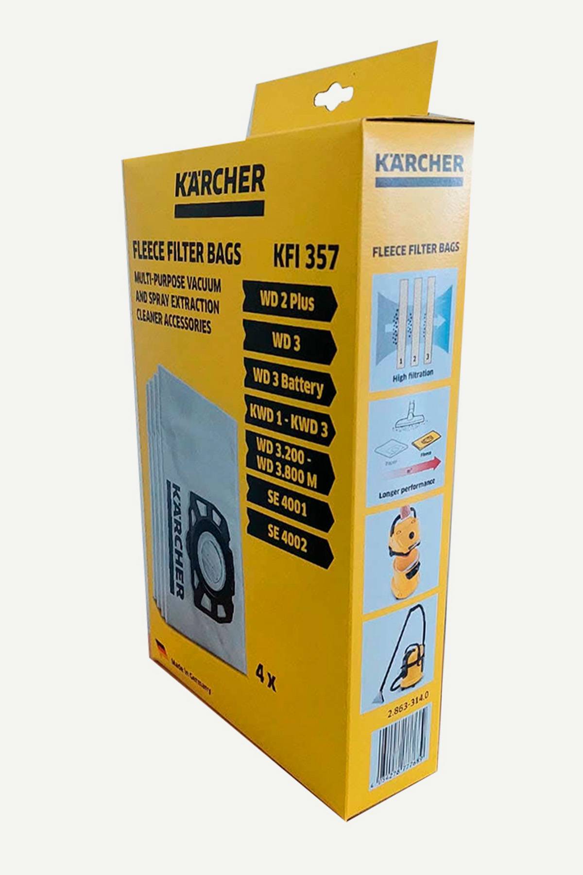 Bolsa de Papel para Aspiradora Karcher | Deprati Tienda Online