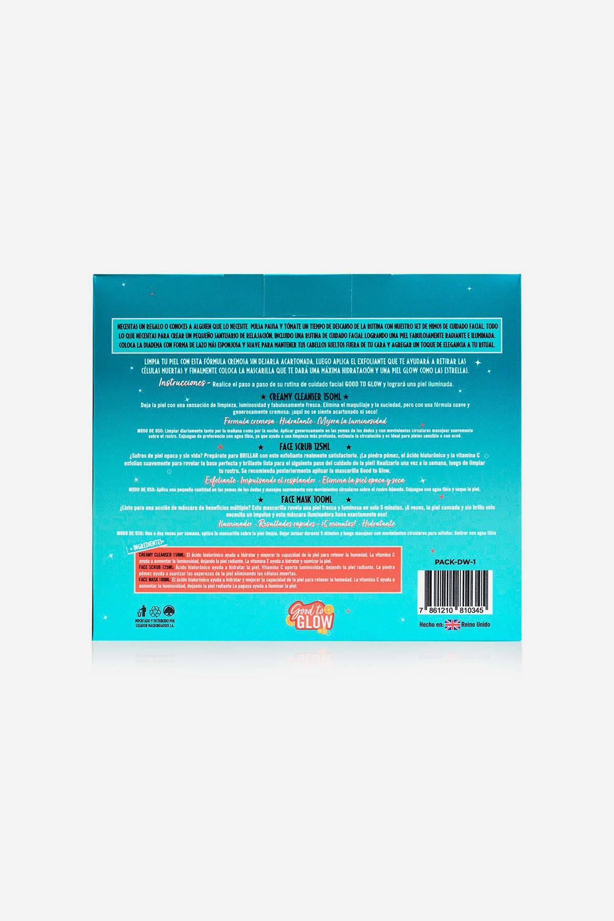 Set Good to Glow Vitamin C Dirty Works x4 | Deprati Tienda Online