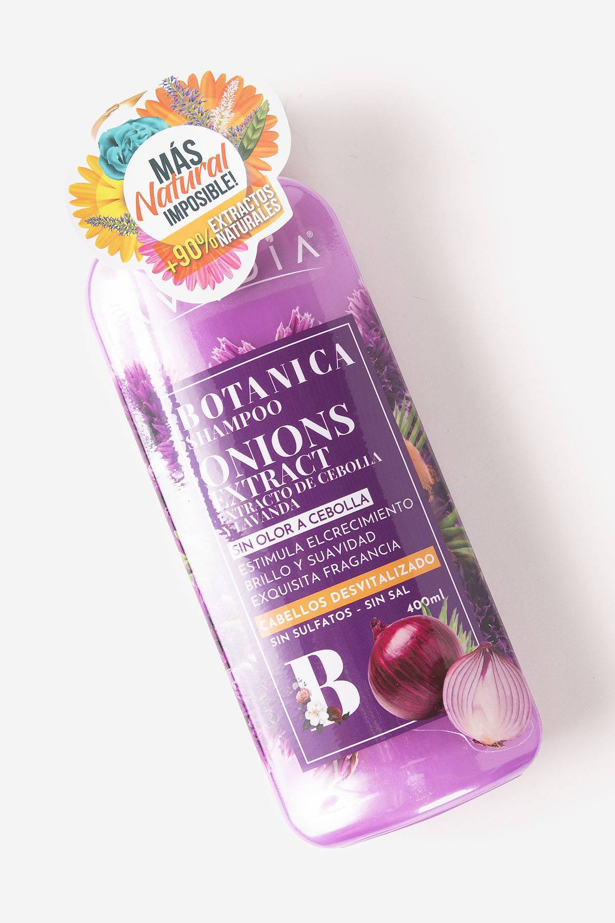 Shampoo Extracto de Cebolla Avadia 400ml De Prati Tienda Online