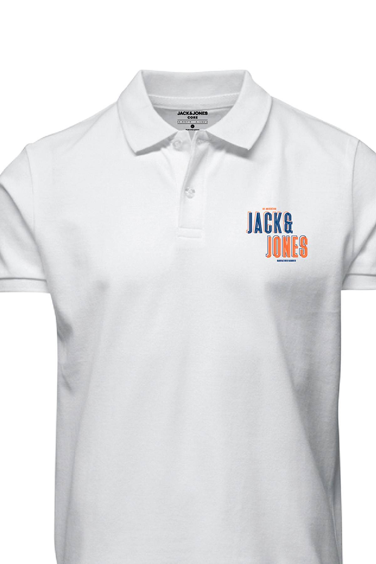 Jack & Jones Junior JJELOGO TEE O-NECK JNR - Camiseta De Manga Larga - True Red/rojo