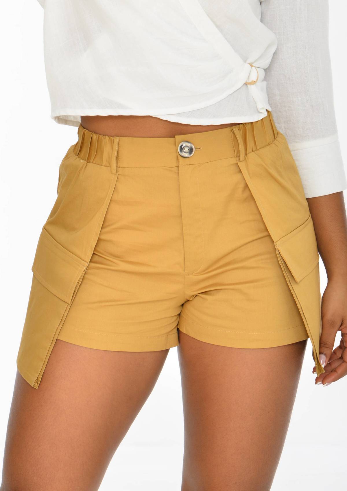 Falda Short Cargo New Line Moda De Prati Tienda Online