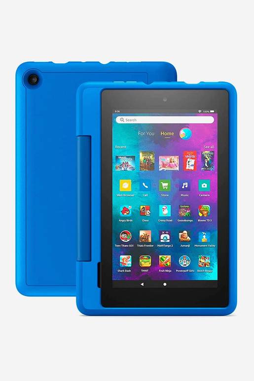 Tablet Amazon Fire 7 Kids Pro 16GB Azul | Deprati Tienda Online