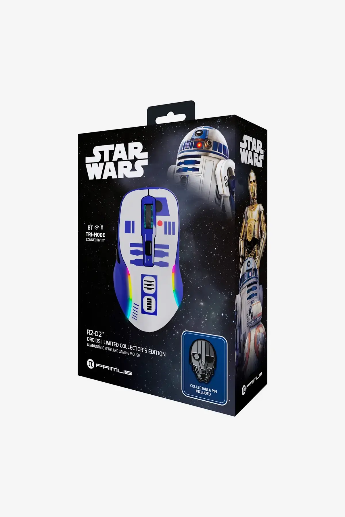 Stwars El Raton Mouse Inalámbrico Gamer Primus Star Wars R2-D2 | Deprati Tienda Online