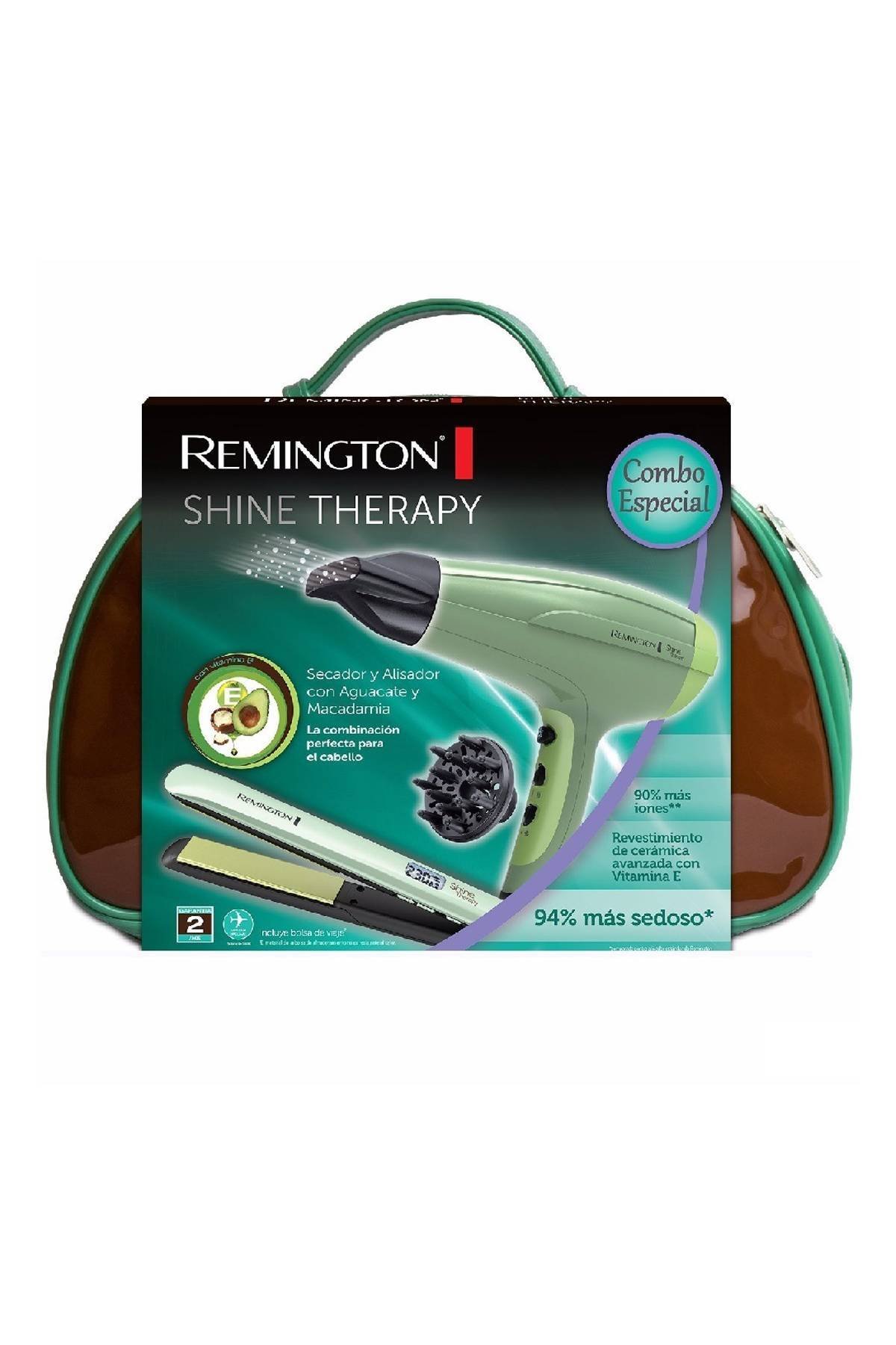 Secador Cabello Remington Macadamia Aguacate Shine Therapy –