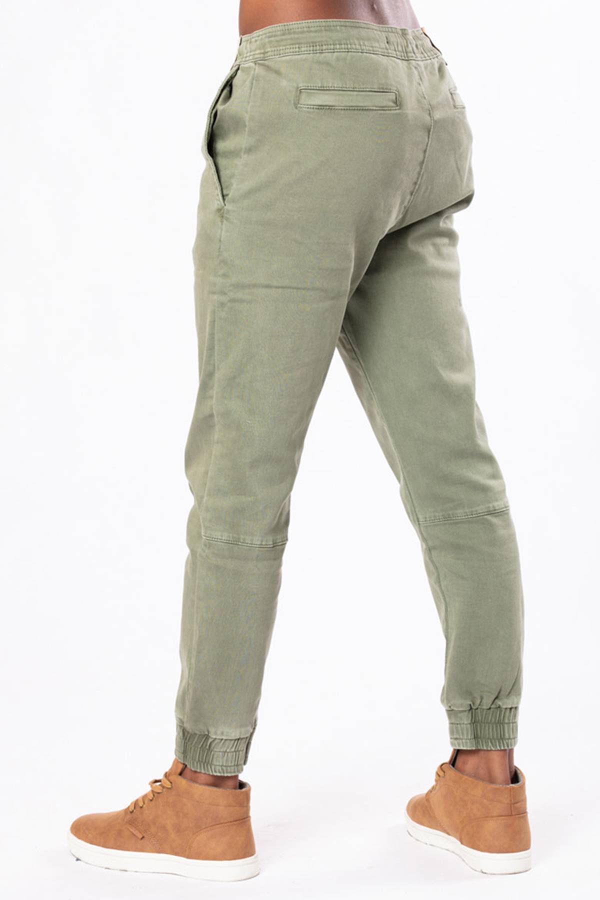 Pantalon discount gabardina verde