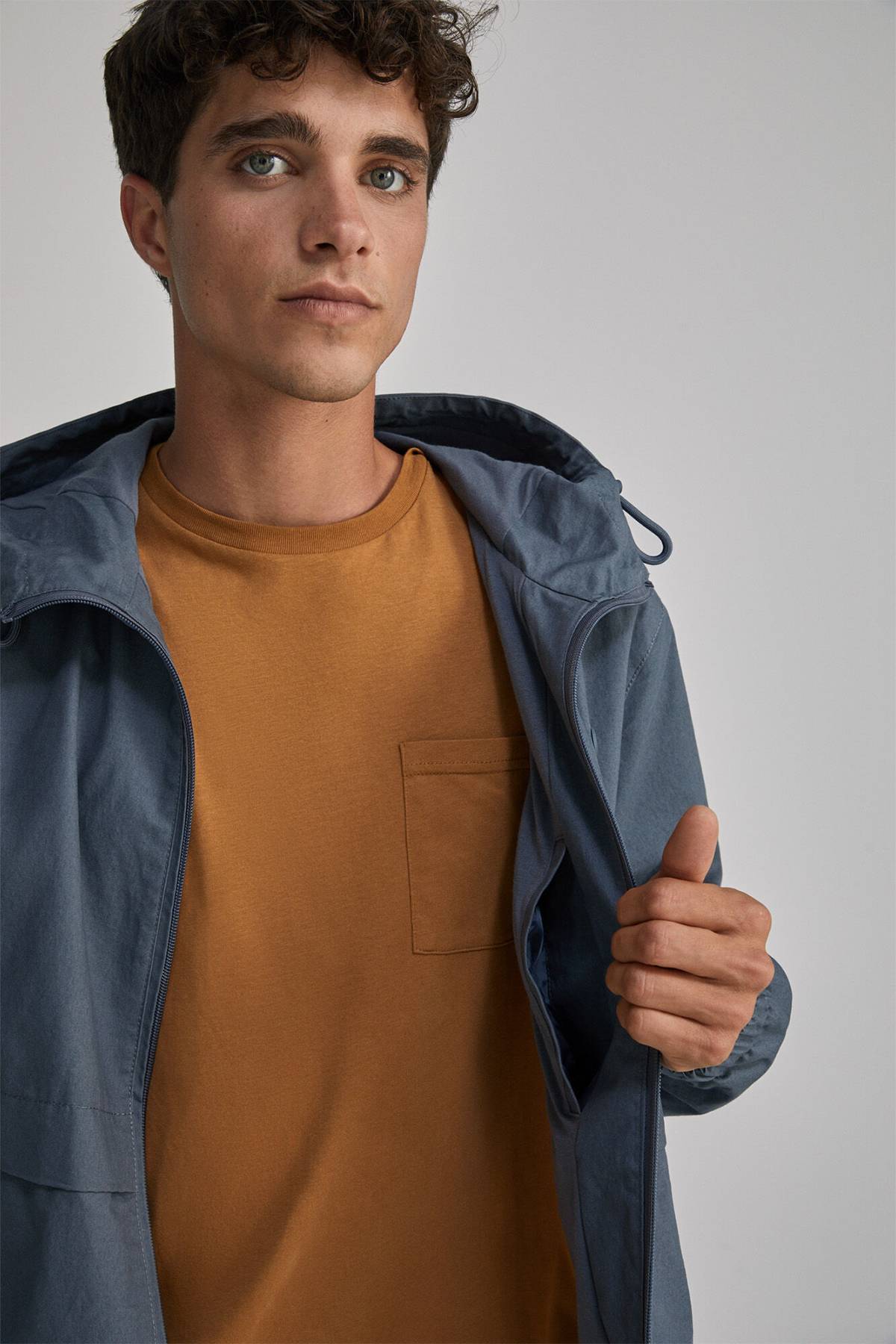 Parka Springfield à Capuche Fixe - Coupe Régulière, 4 Poches, Mélange Nylon/coton - 9