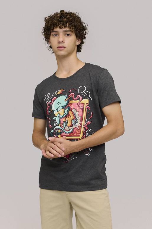 Camiseta bob best sale esponja stradivarius