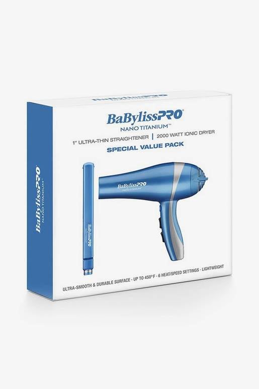 Combo plancha 2025 y secador babyliss