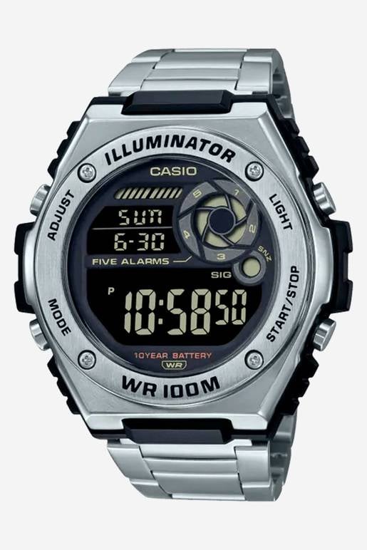 Reloj discount digital acero