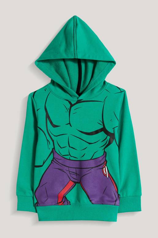 Sudadera Tipo Disfraz Hulk Avengers De Prati Tienda Online