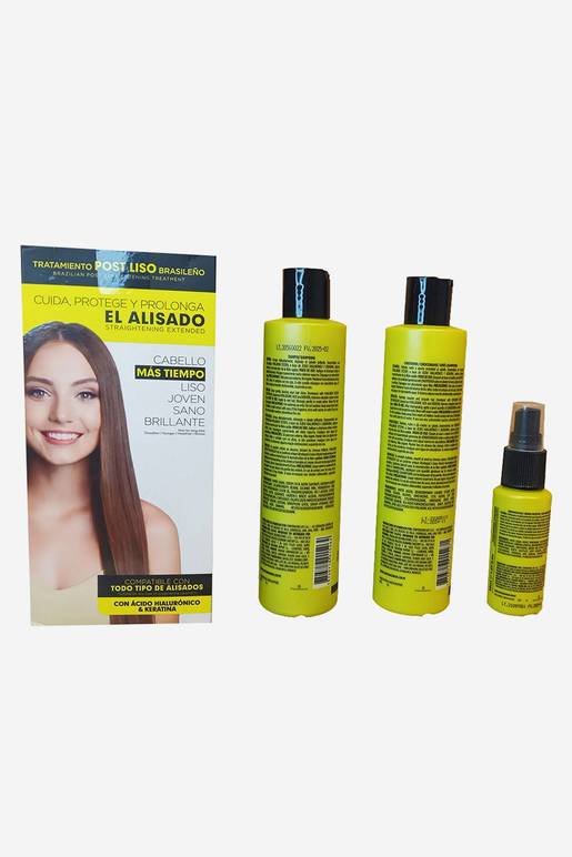 Liso Brasileño Kit De Alisado Keratimask Set Keratimask Post Liso
