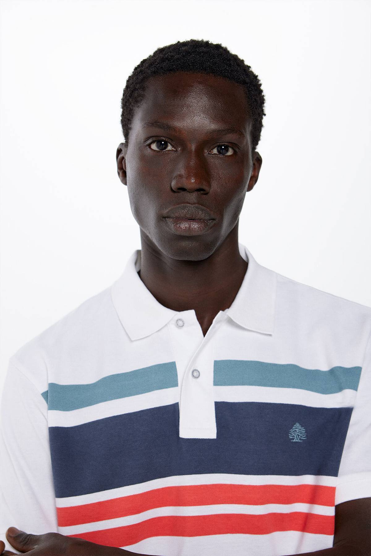 Polo con rayas horizontales deals