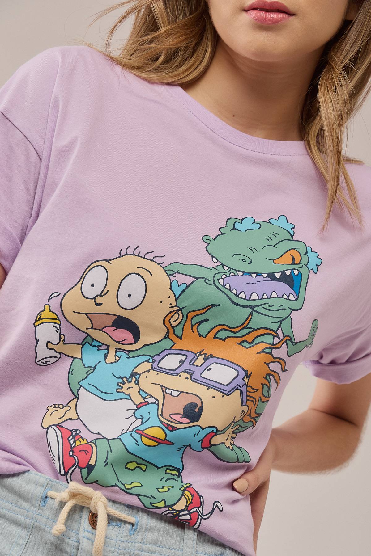 Camiseta Manga Corta Rugrats Nickelodeon