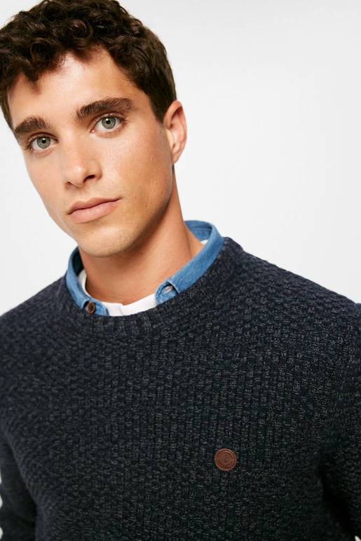 Sweater con Textura Springfield | Deprati Tienda Online