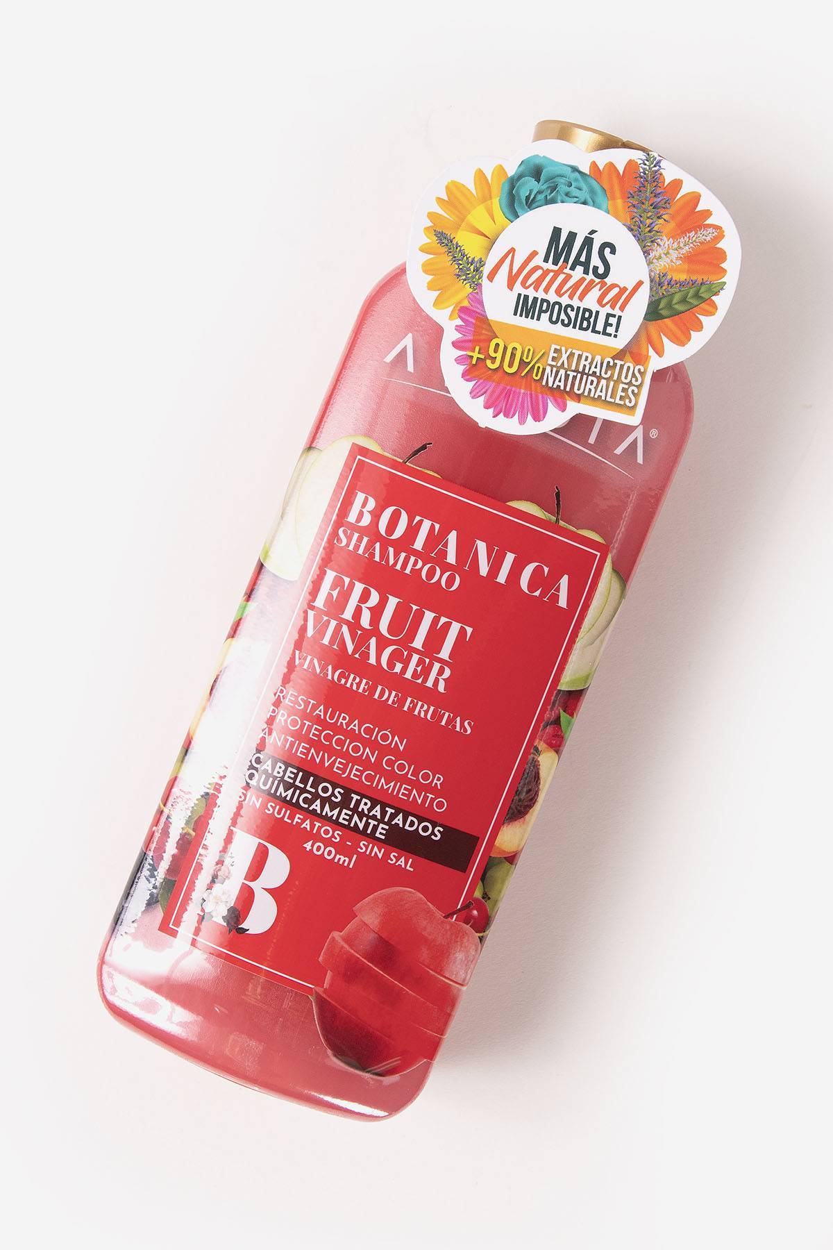 Shampoo Vinagre de frutas Avadia 400ml De Prati Tienda Online