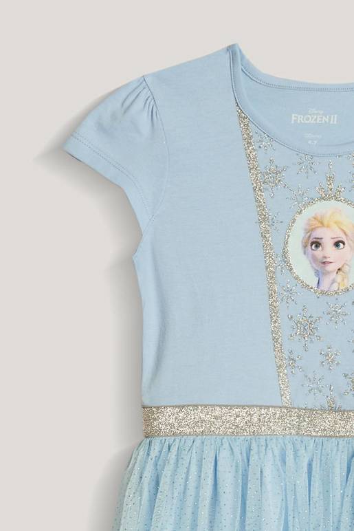 Vestido Tipo Disfraz Estampado Frozen 2 De Prati Tienda Online