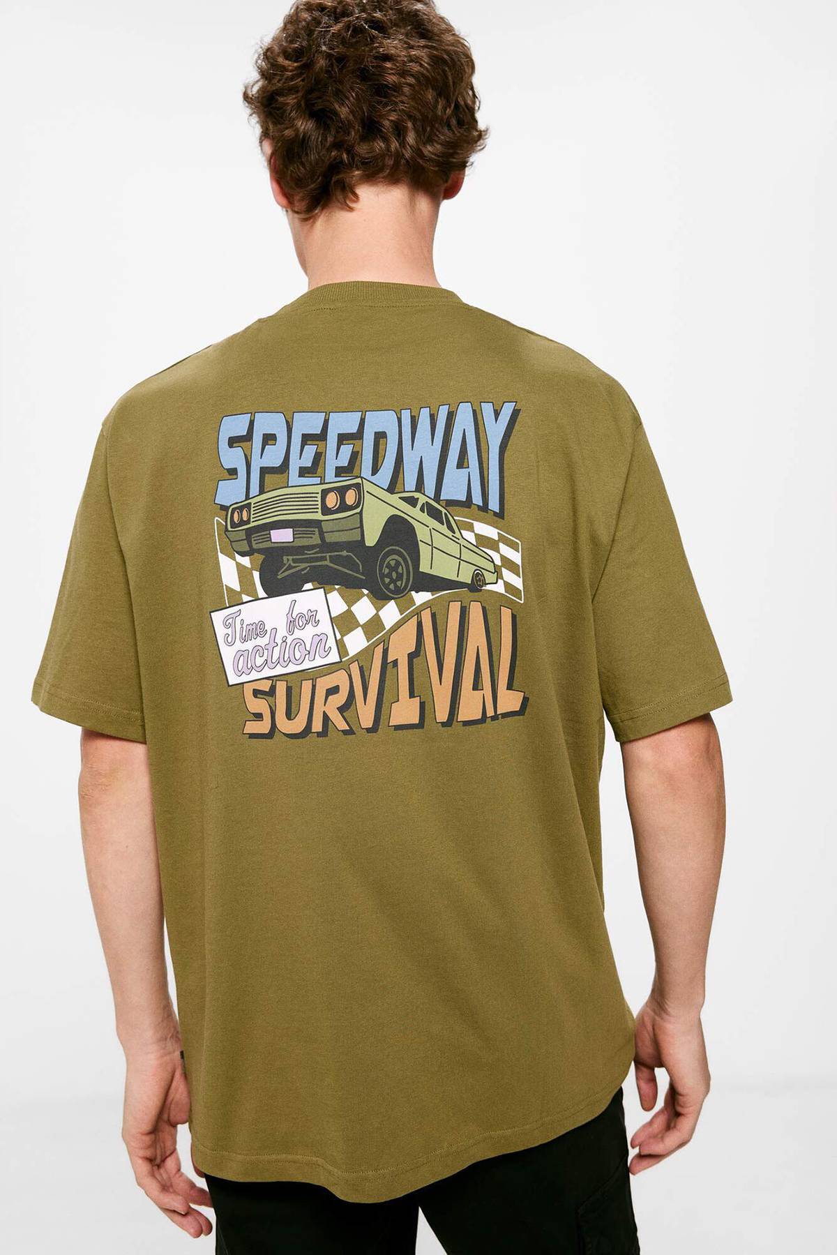 Camiseta Estampada Springfield | Deprati Tienda Online