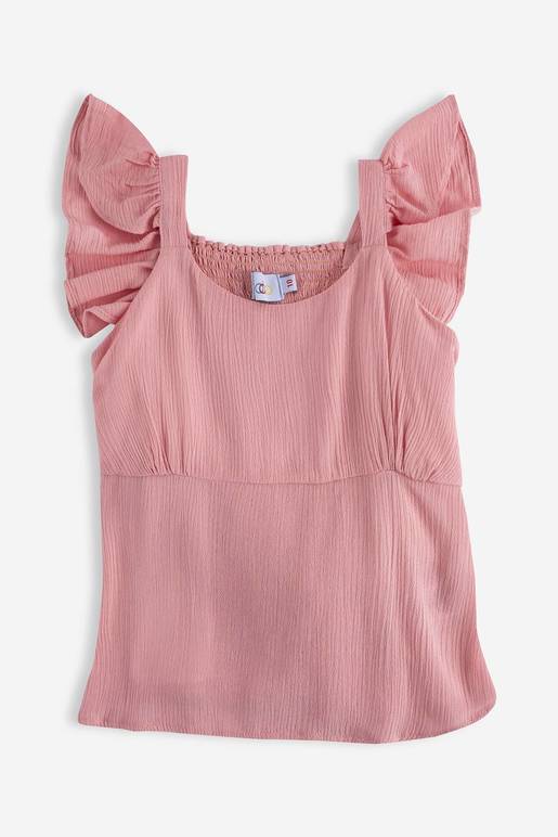 Blusa con vuelos en mangas Kiddo De Prati Tienda Online