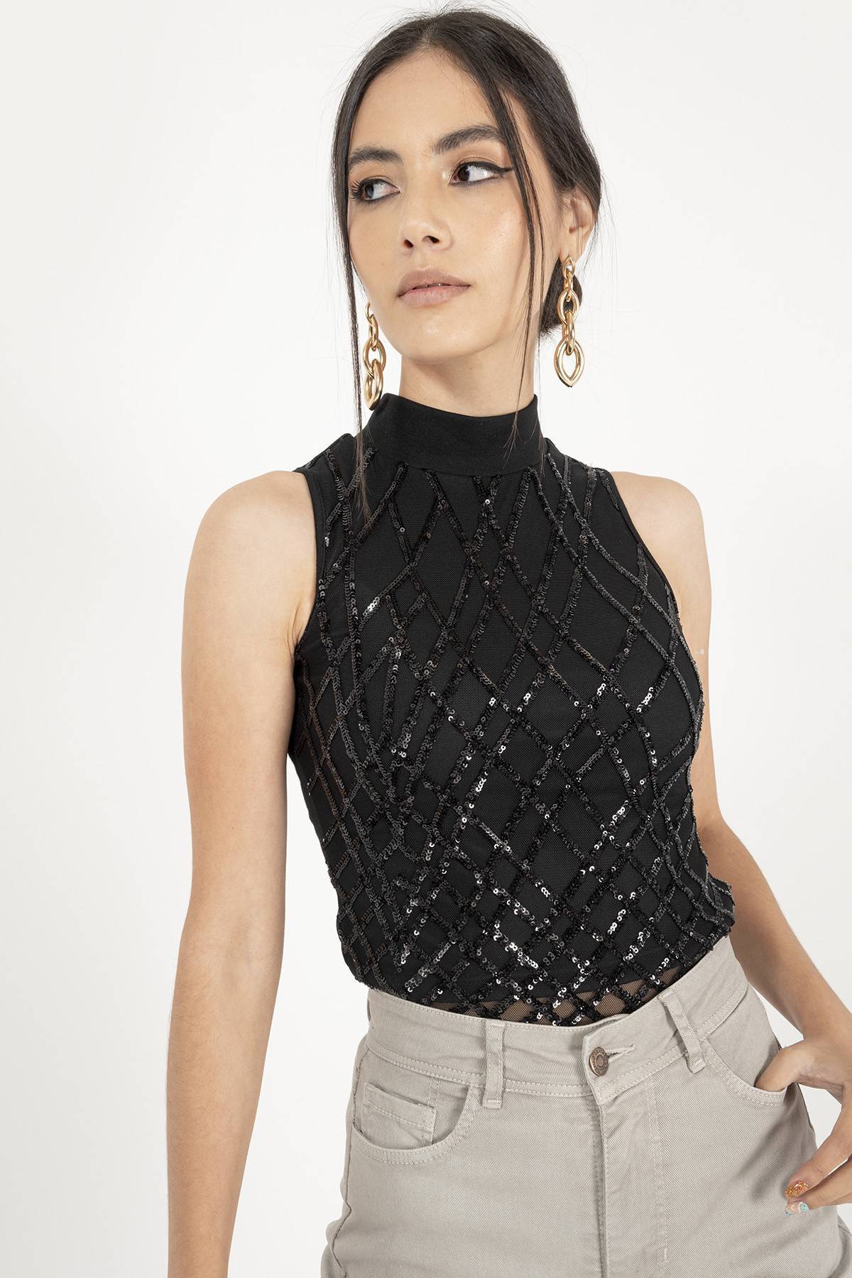 Blusas brillosas 2019 sale