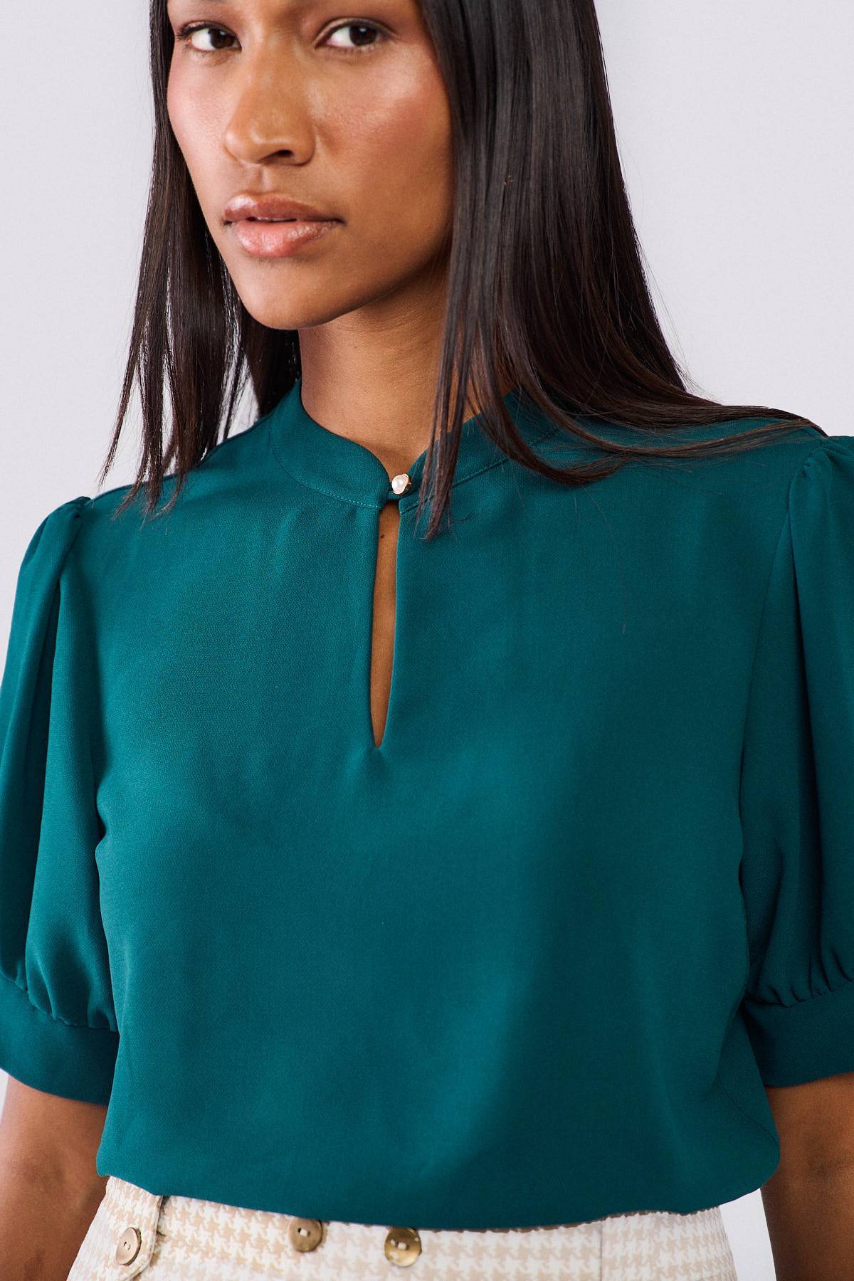 Blusas verdes 2019 deals