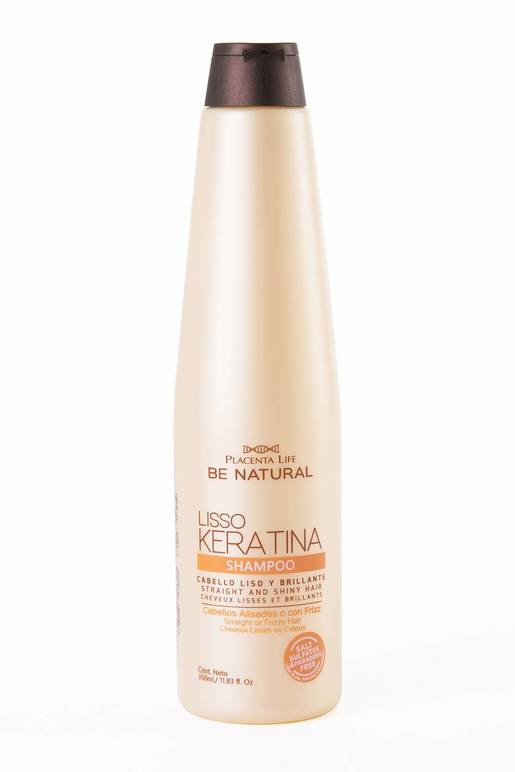 Shampoo Lisso Keratina Be Natural 350 ml Deprati Tienda Online