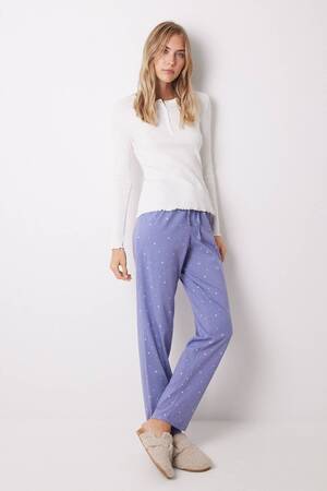 Women'secret Pijama Set di Pigiama, Verde, S Donna