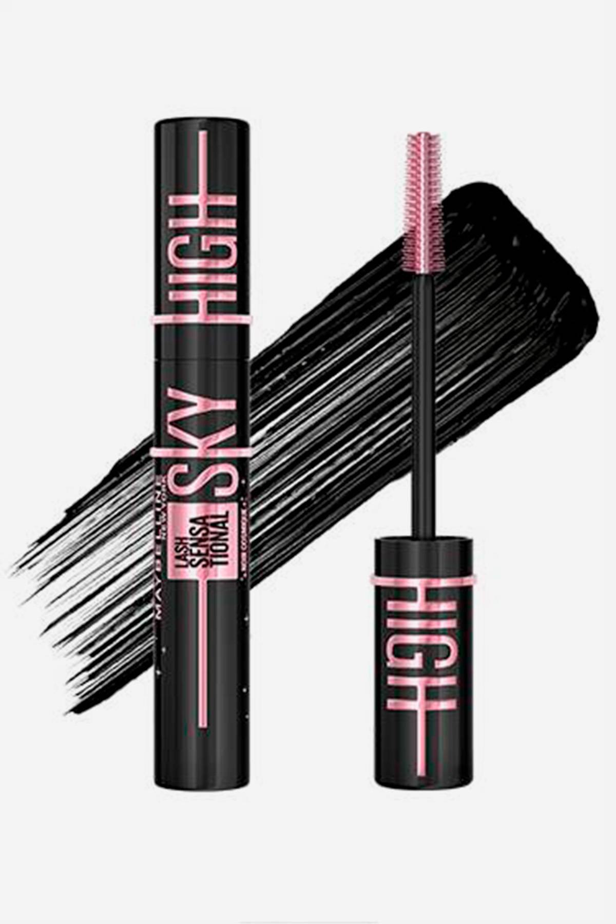 Máscara Para Pestañas Lash Sensational Sky High Maybelline Cosmic Black De Prati Tienda Online