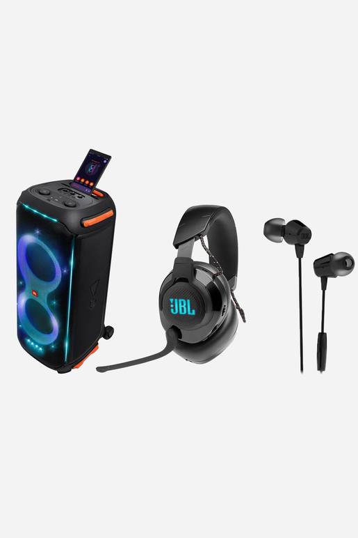 JBL Quantum 100  Auriculares integrales para gaming con cable y micrófono  abatible