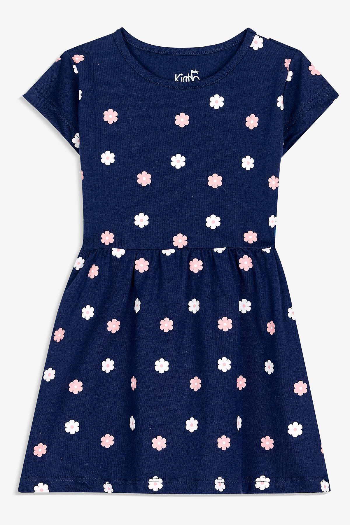 Azul Vestidos Estilo Jardinera Para NiÃ±a Vestido Con Maxi Prints