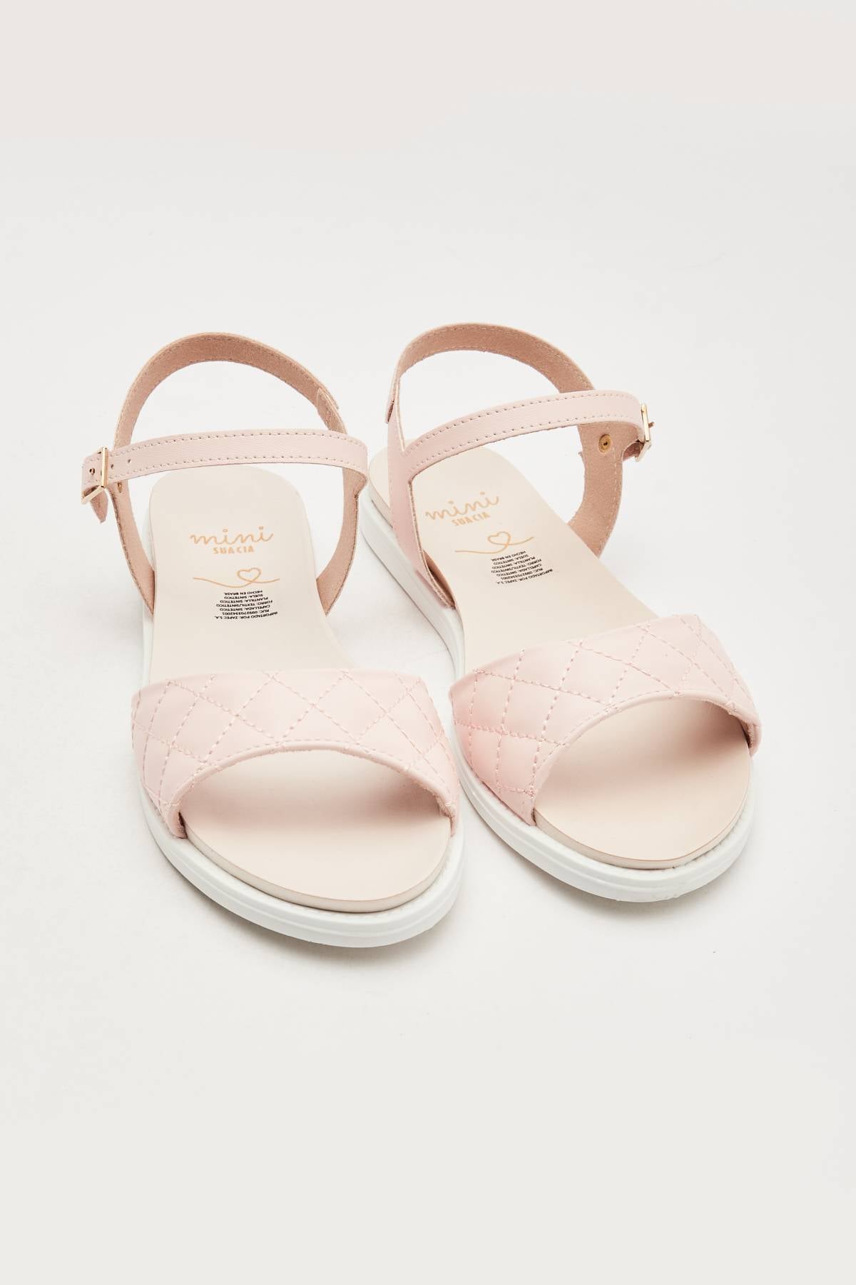 Sandalia Richter Lilly Para Niñas - Piel Con Purpurina - Cierre De Velcro - Suela Flexible Para Primeros Pasos