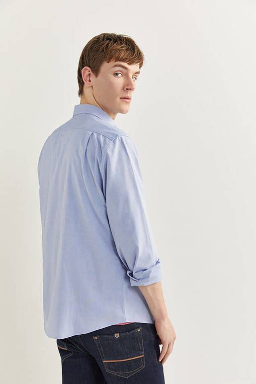 Springfield Men's Clothing Springfield Camisa Para Hombre, Azul Acero, XL Camisas De Homem