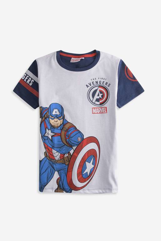 Camiseta estampada Capitan America Avengers Deprati Tienda Online