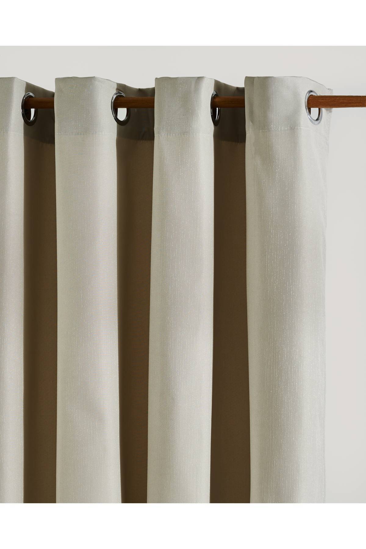 Cortina Térmica Blackout Ondas Rayas Ojales Ventana Puerta 1 | Meses