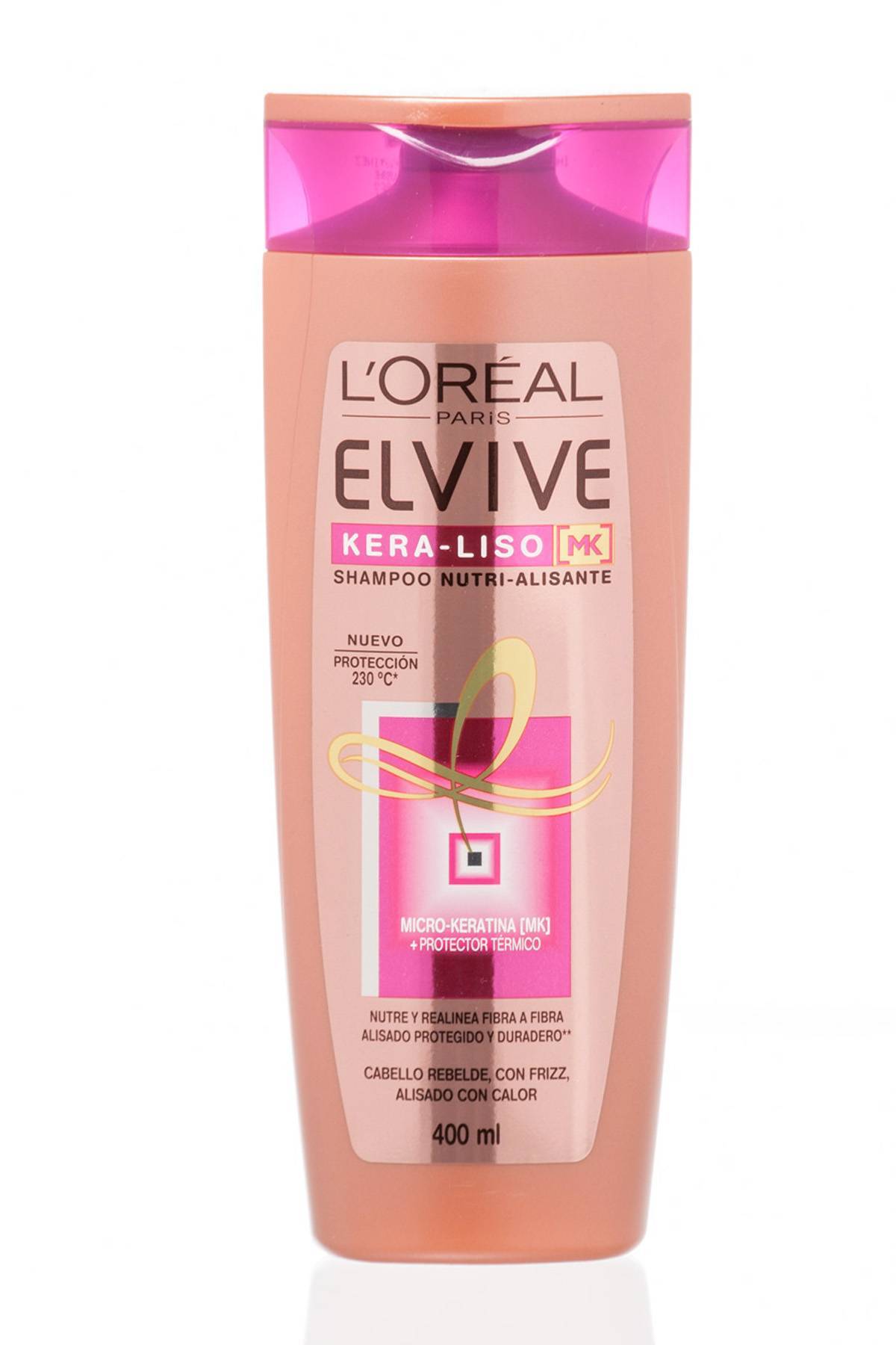 Shampoo L´Oreal Elvive KeraLiso De Prati Tienda Online