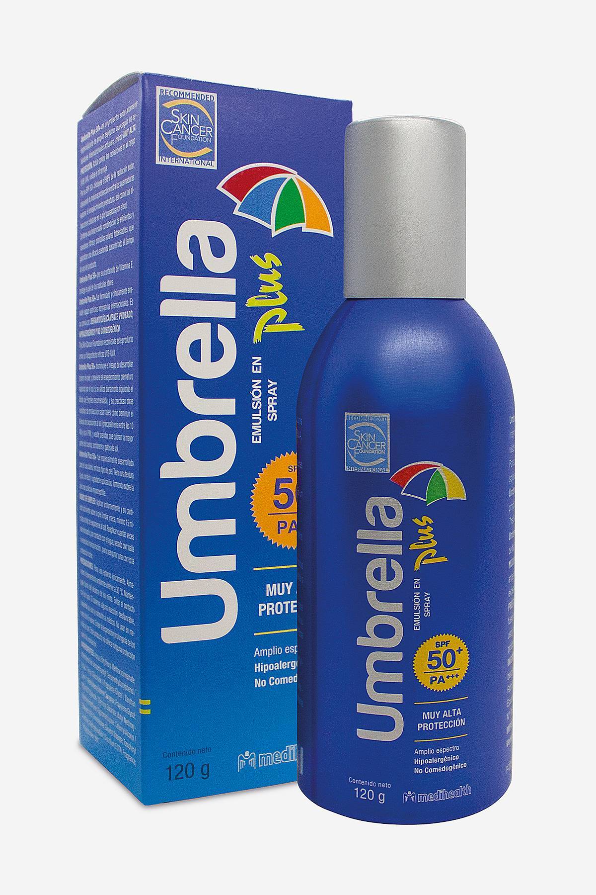 Protector Solar en Spray Plus emulsión 50+ Umbrella De Prati Tienda