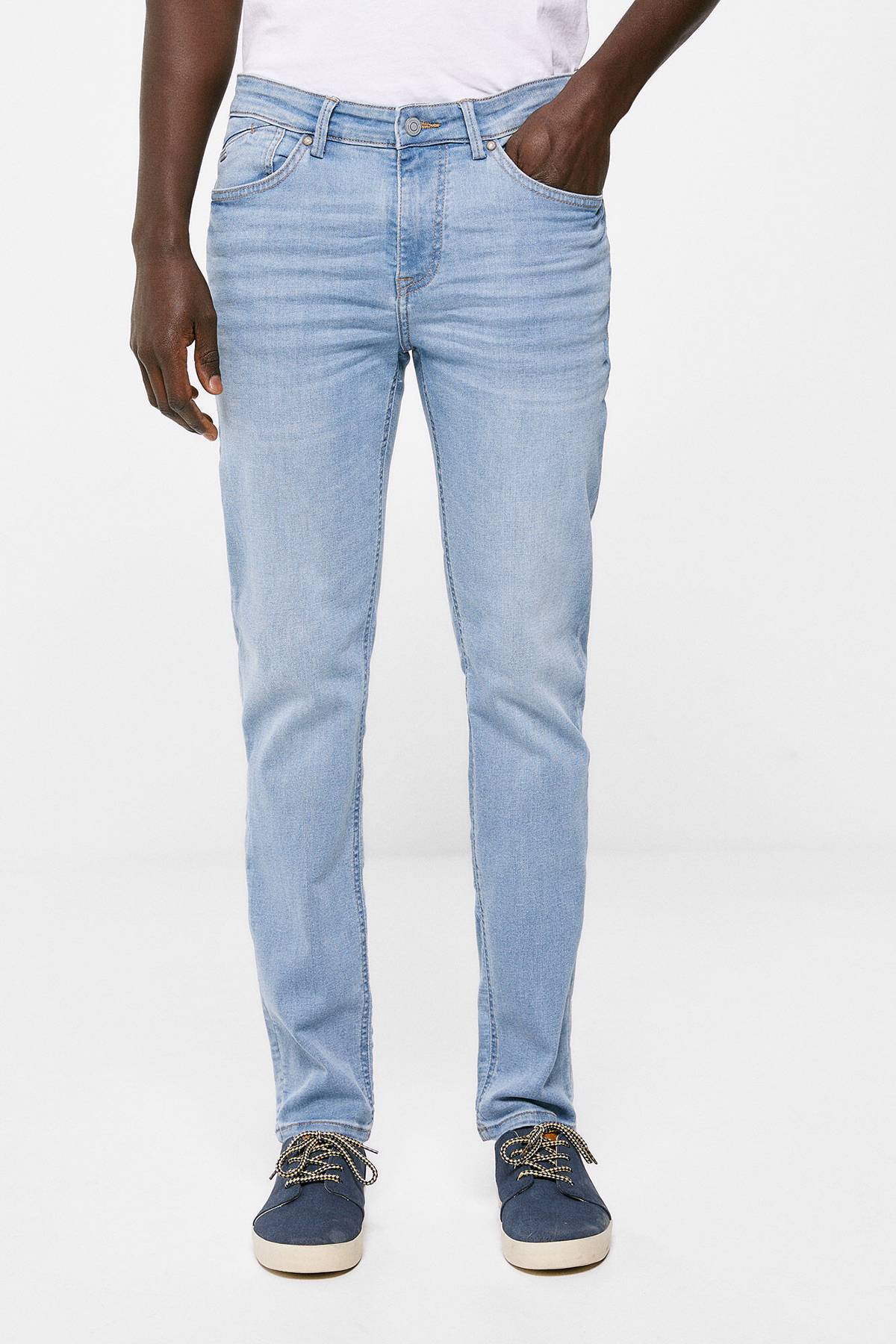 Jeans Skinny con Desgastes Springfield Reconsider | Deprati Tienda Online