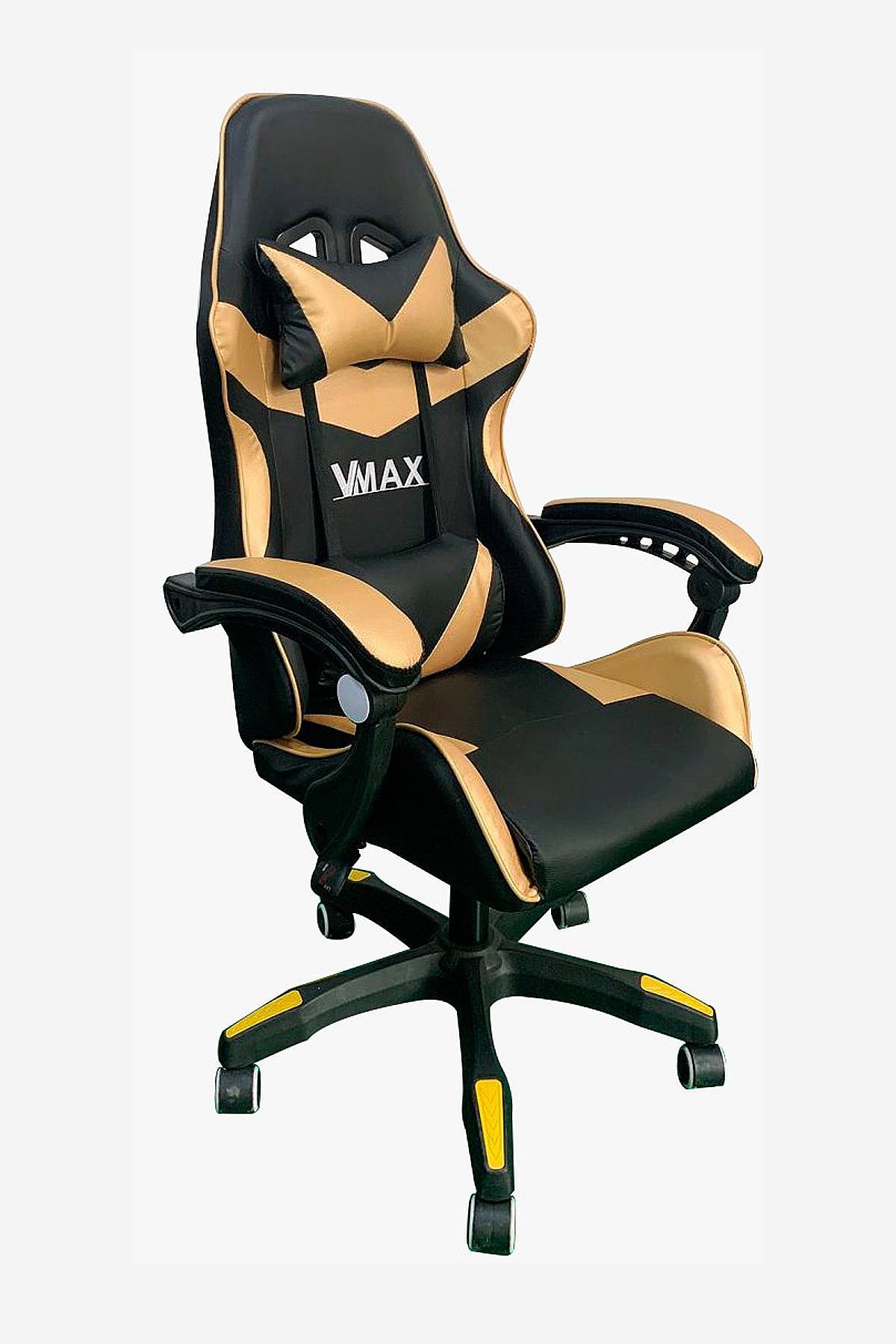 Silla Gamer Vmax Amarilla De Prati Tienda Online