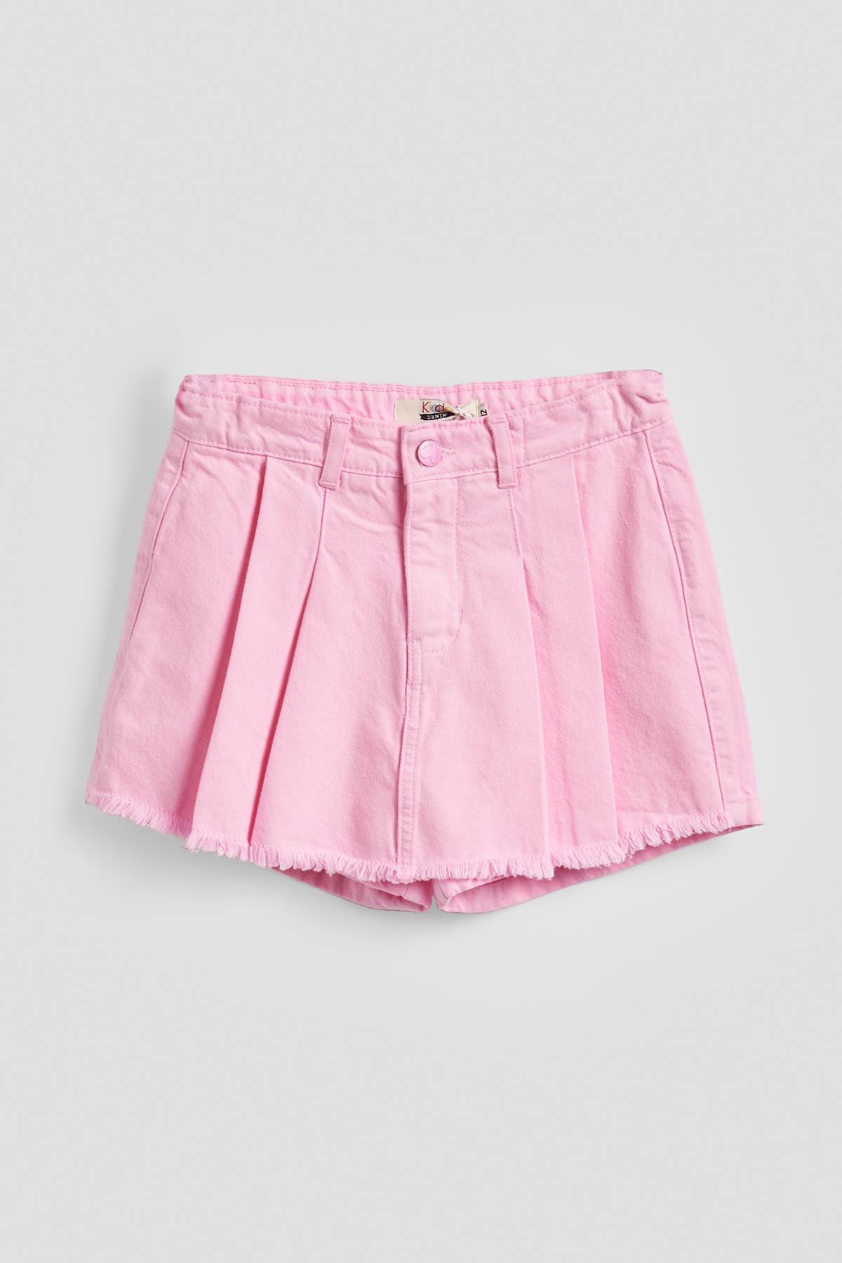 Falda Short Denim con Tablones Kiddo De Prati Tienda Online