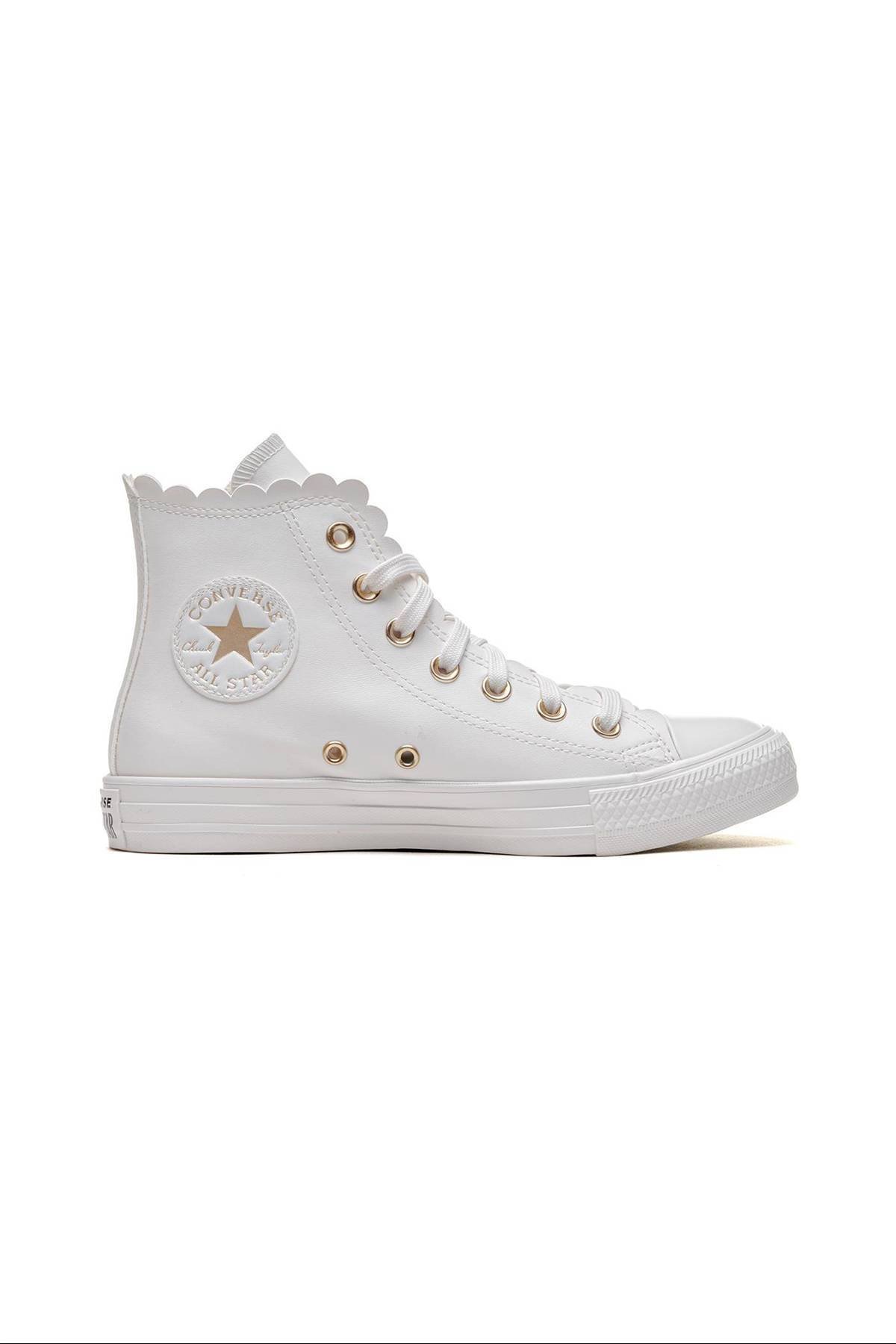 Converse blancos fashion botin