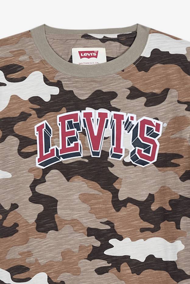 Camiseta discount levis camuflaje