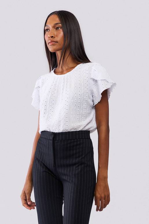 Top Festival Mujer Camiseta De Manga 3/4 Para Mujer Cuello