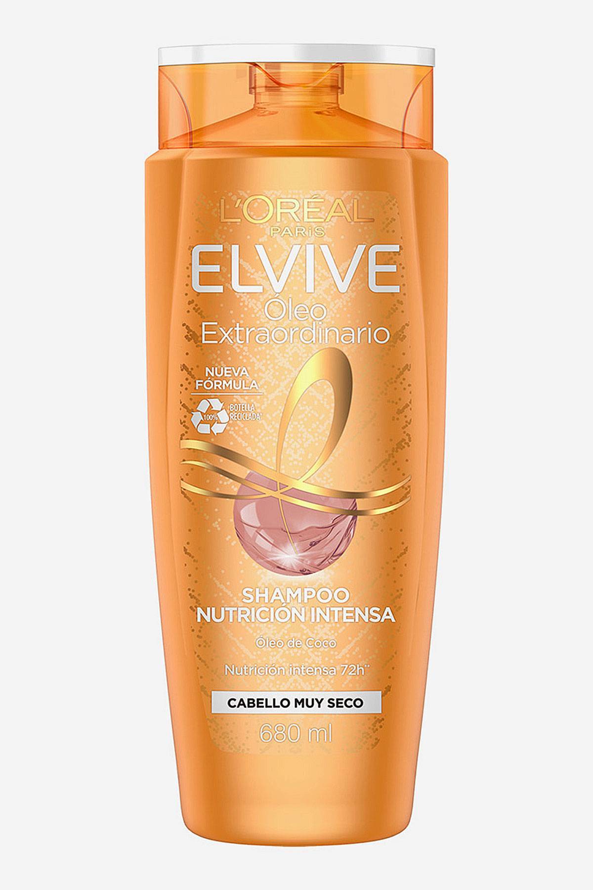 Shampoo Elvive Óleo Extra Coco L'Oréal Paris 680 ml De Prati Tienda