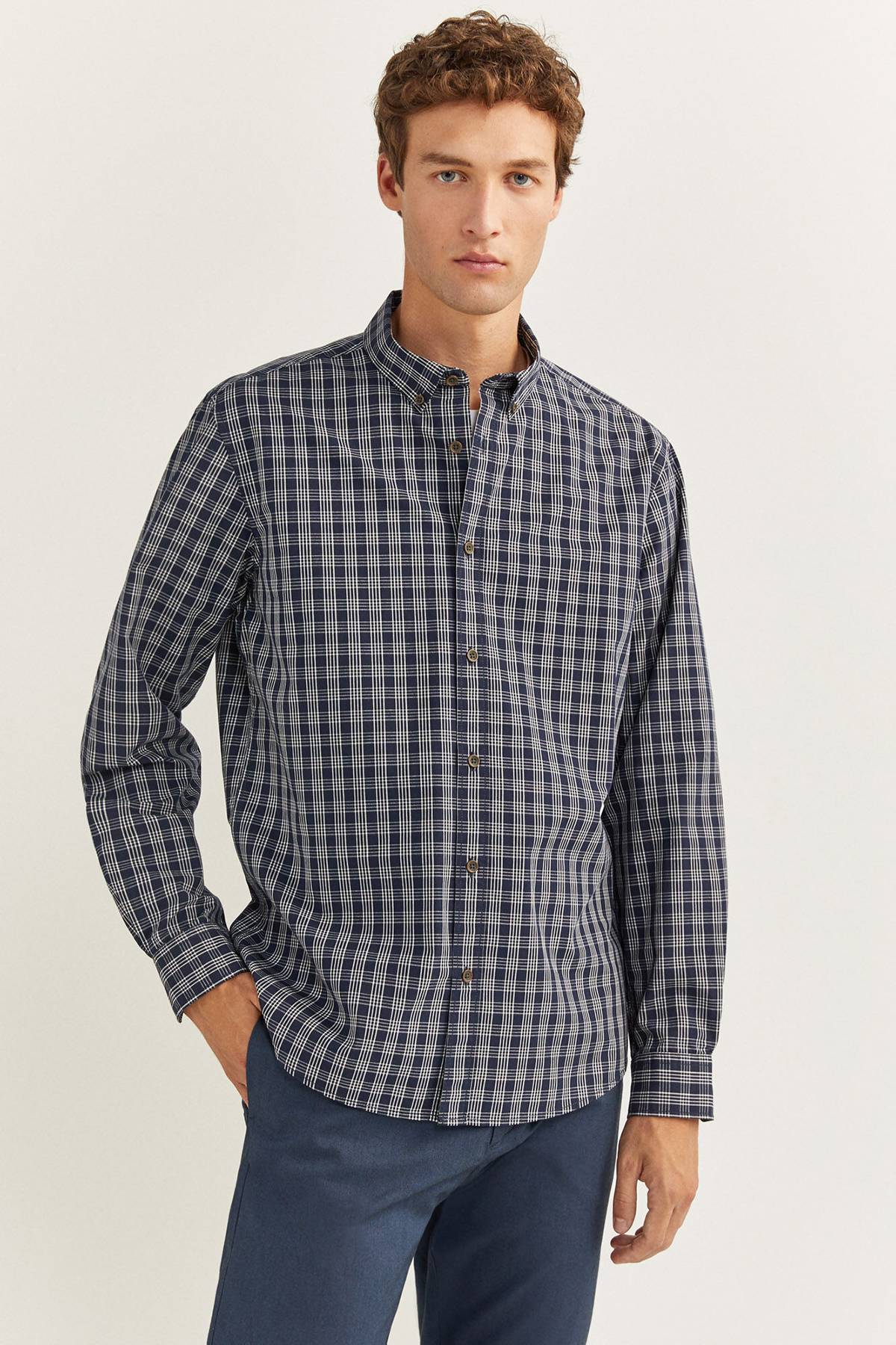 Camisa cuadros springfield discount hombre