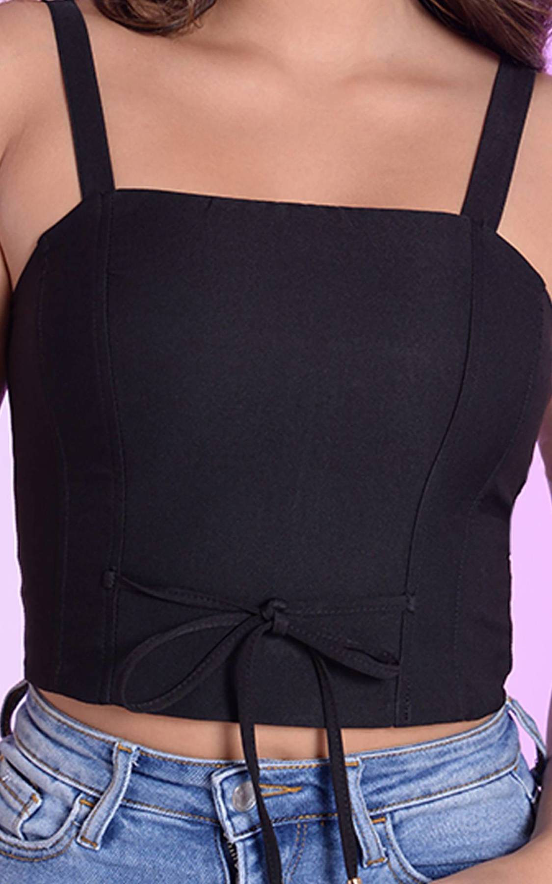 Blusa Crop New Line Moda De Prati Tienda Online