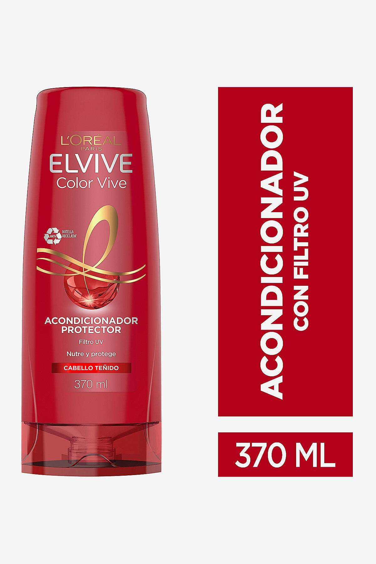Acondicionador Elvive Color Vive L'Oréal Paris 370 ml De Prati Tienda