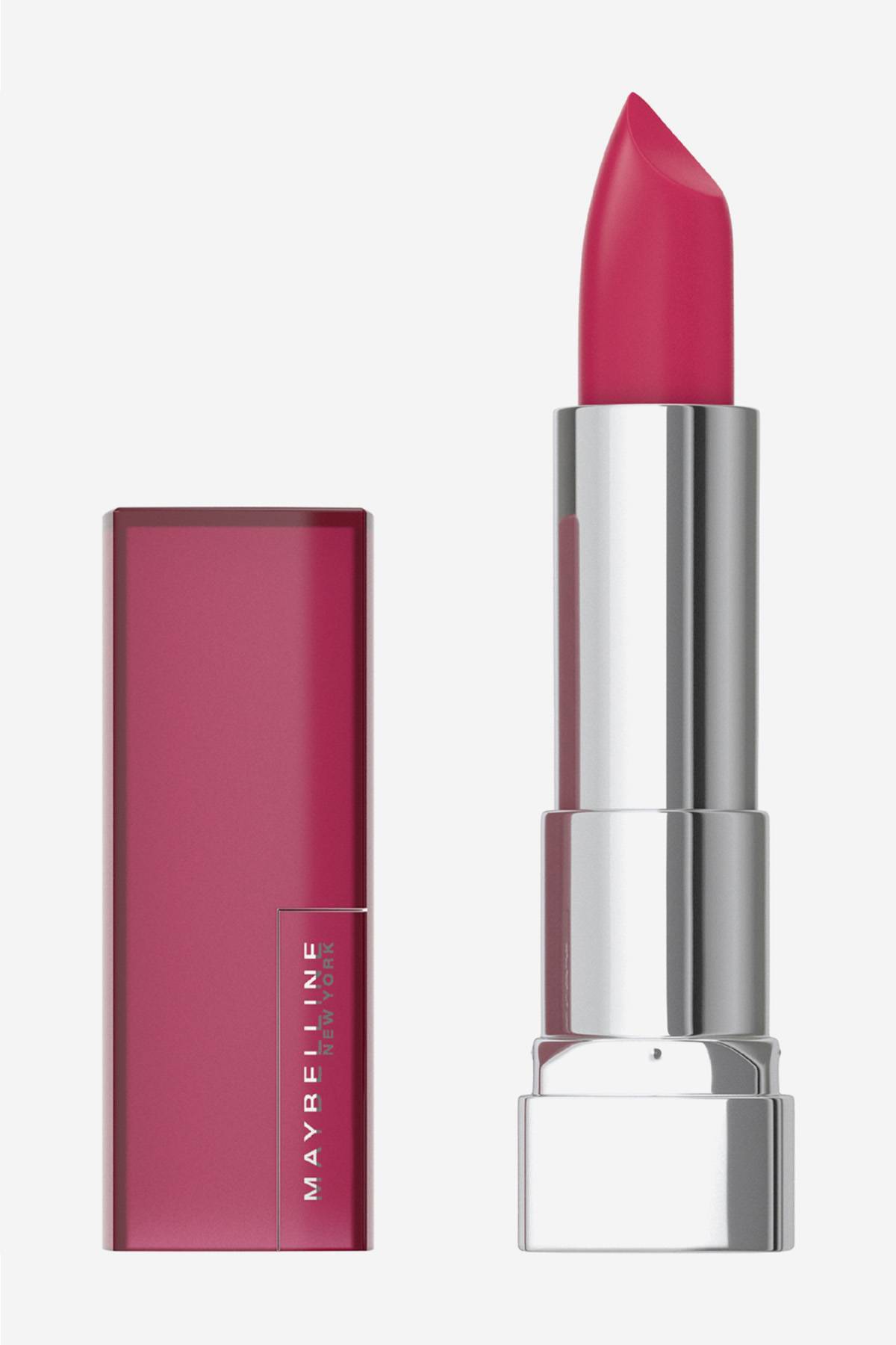 Labial Maybelline NY Color Sensational Matte Mesmerizing Magenta ...