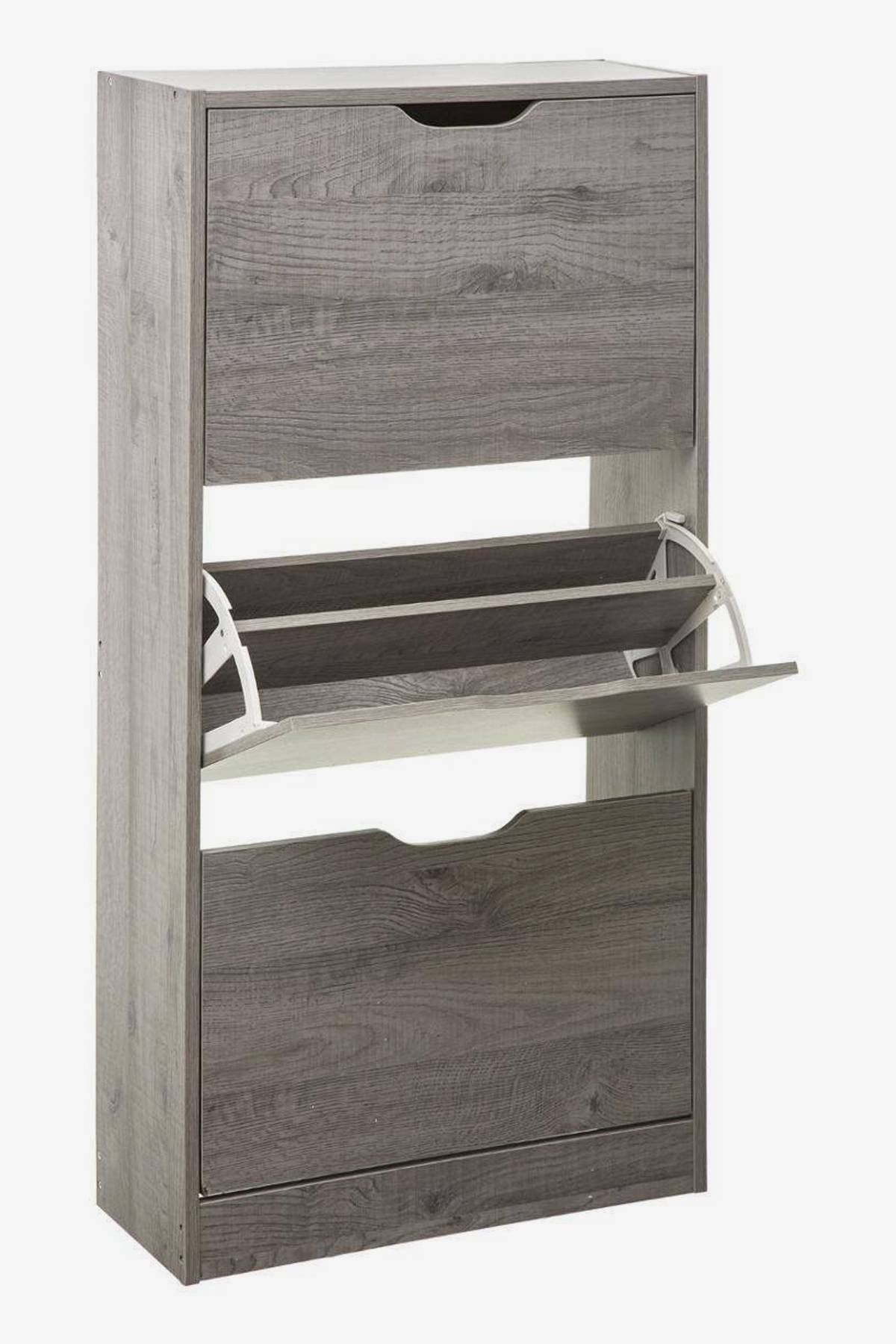 Zapatera de Madera con 3 Divisiones Five De Prati Tienda Online