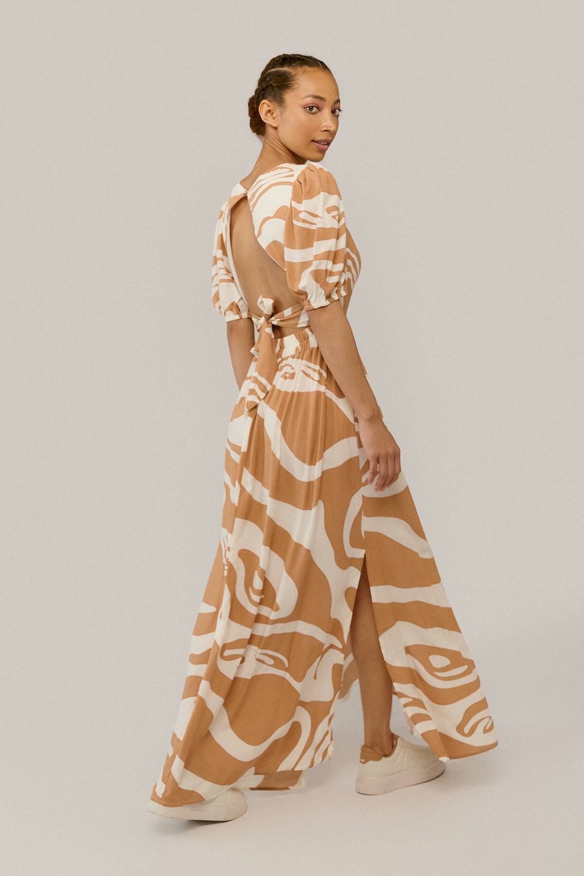 Vestido Estampado New Line Moda | De Prati Tienda Online