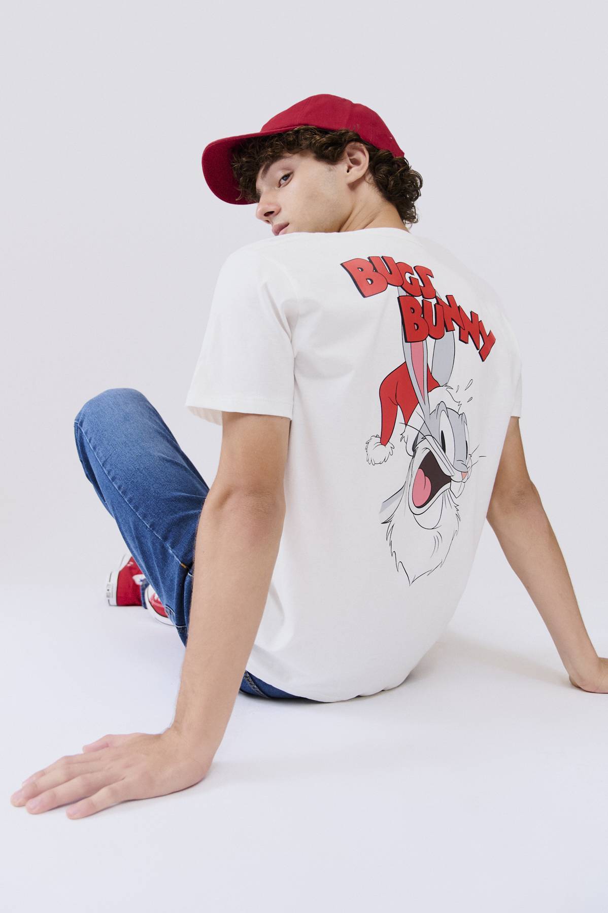 Camiseta estampada best sale looney tunes