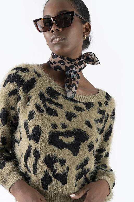 Sweater Animal Prints Look Express De Prati Tienda Online